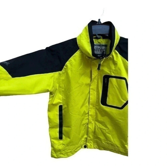 Killtec Youth Jacket Rain Coat Level 2 Technical Outdoor Ski Shell Hoodie size 4 - Picture 5 of 10